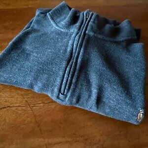 POLO Quarter Zip - Grey - Estate Rib 2XL